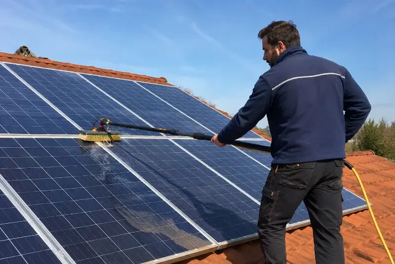Nettoyage et entretien de panneaux solaires à Raismes